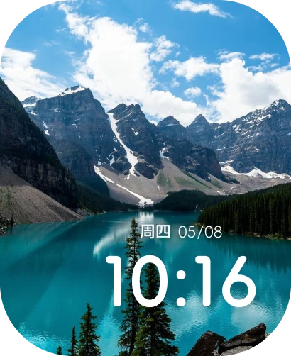 表盘作品：风景-3