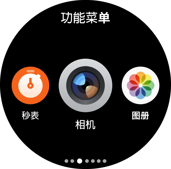副屏功能菜单完整界面