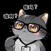 工作猫表情：谁啊？我吗